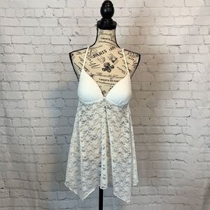 Linea Donatella White Lingerie Medium NWTs